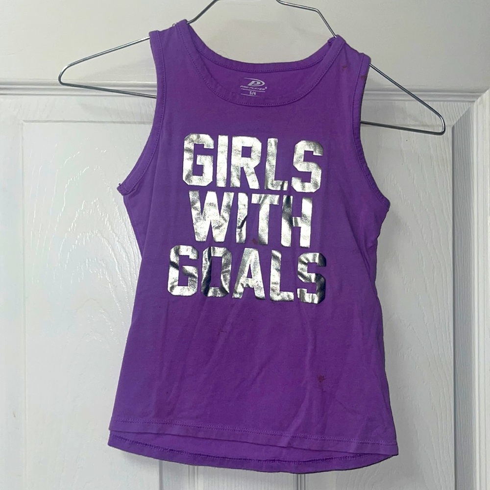 Girls With Goals tank top